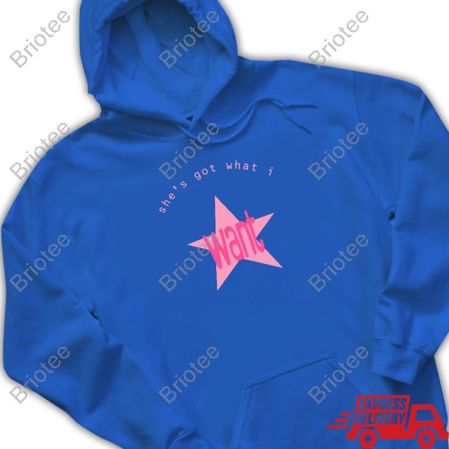 Official Muna Merch Pink Want Black Tee