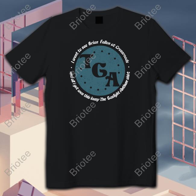 Official The Gaslight Anthem Merch Central Reunion Show Shirt