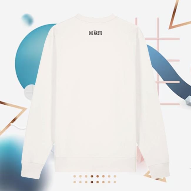 Die Ärzte Bitte Bitte Crew Neck Sweatshirt Die Ärzte Merch