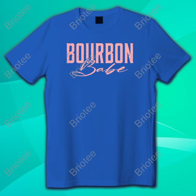Jeremy Siers Merch Bourbon Babe Grey Tee Shirt