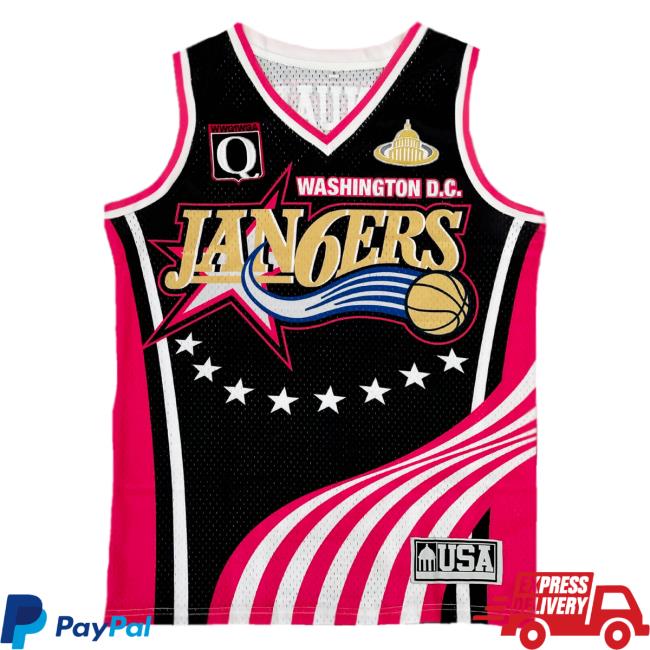 Washington January 06 Basketball Jersey