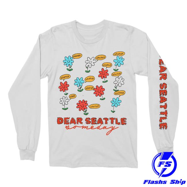 Official Domestic La La Merch Dear Seattle Flowers Sweater