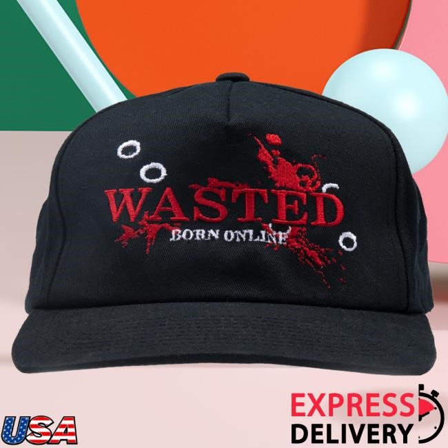 Official Born X Raised Merch Store Shop Born X Raised + Online Ceramics Wasted Hat: Black BornxRaised