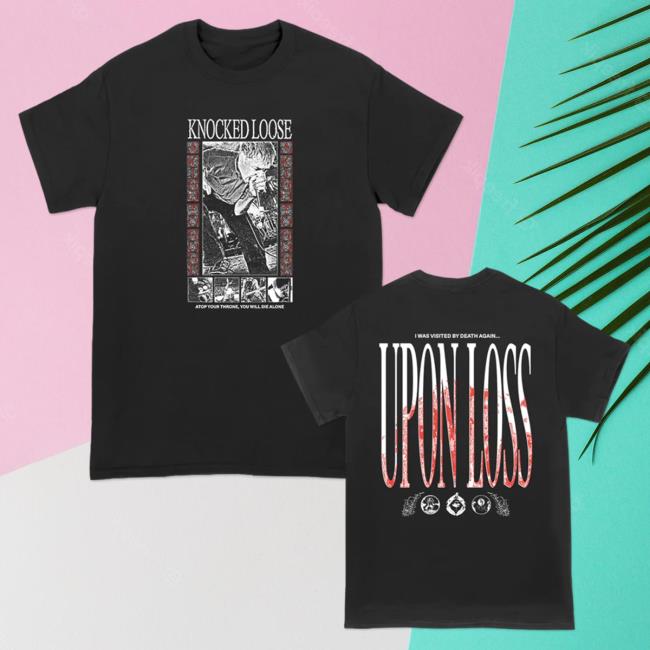 Official Knocked Loose Merch Store Knocked Loose Atop Your Throne Tshirt