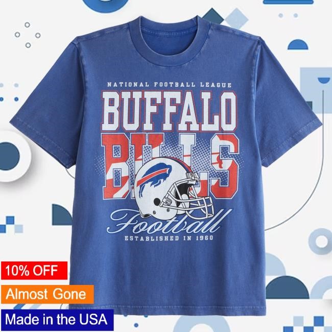 Official Abercrombie And Fitch Shop Buffalo Bills Vintage-Inspired Graphic Shirt NFL by Abercrombie