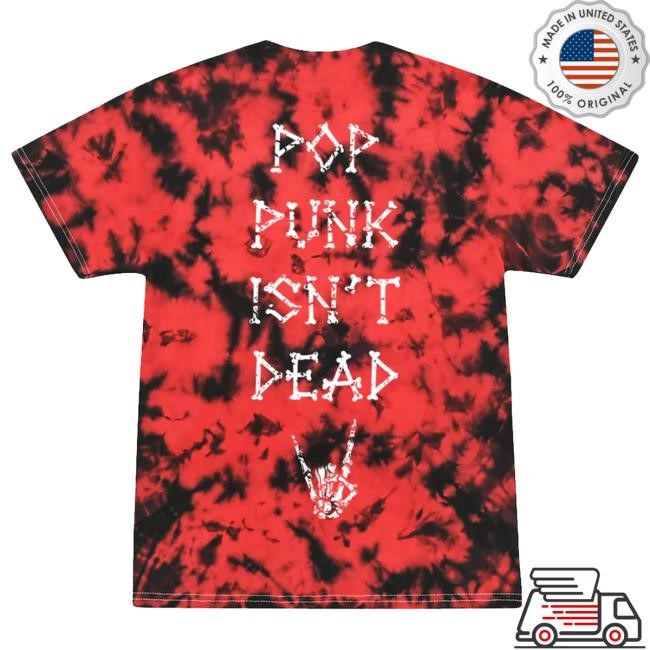 Official The Paradox Merch Store Tie Dye Pop Punk Isn't Dead New Shirt