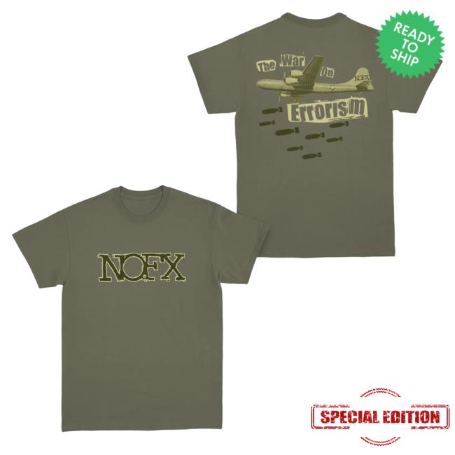 Nofx Merch Dropping Bombs Shirt
