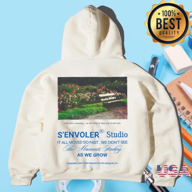 Official Senvoler Store Shop Senvoler Studio As We Grow Boxy Zip-Up Hoodies