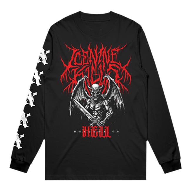Ink Merch Welcome To Hell Hoody