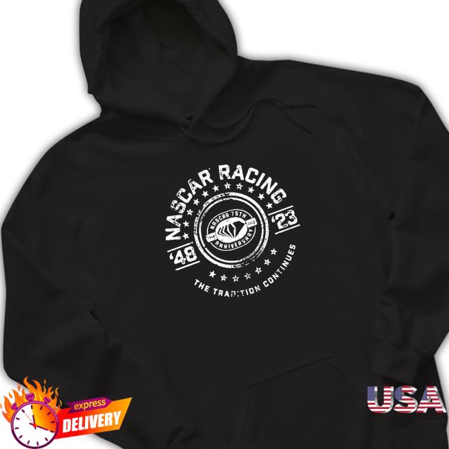 Official Nascar 2023 checkered flag 75th anniversary tradition T-Shirt Nascar 2023 checkered flag 75th anniversary tradition Tee