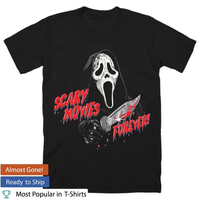 Official Cavity Colors Ghost Face: Scary Movies Forever! - Popover Shirt