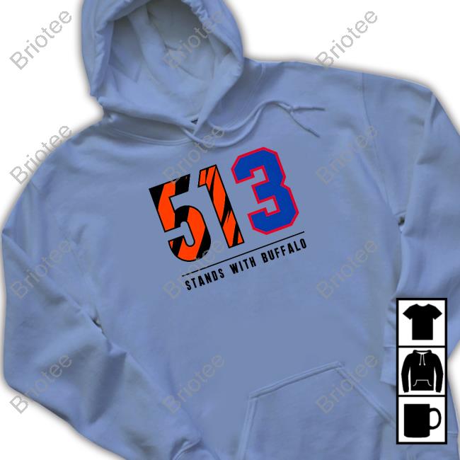 Cincy Shirts Shop Official 513 Stands With Buffalo Cap Damar Hamlin Official 513 Stands With Buffalo Hoodie