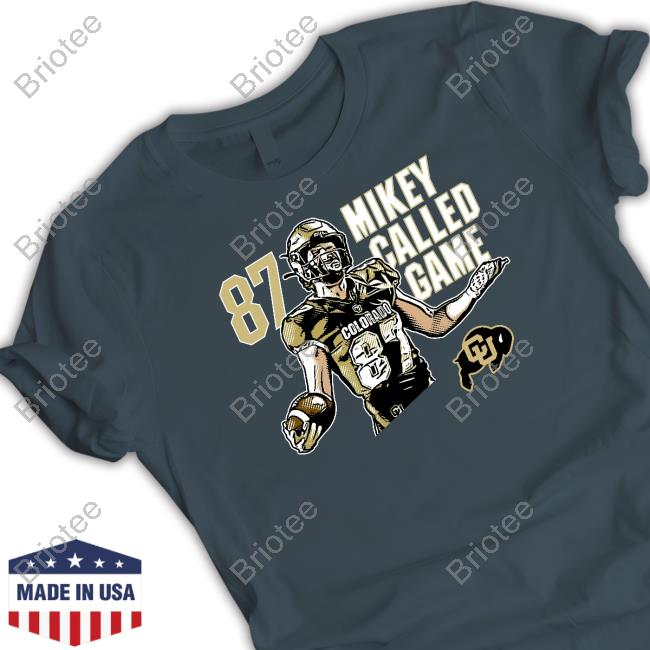Official Colorado Buffaloes 87 Mikey Called Game Shirt