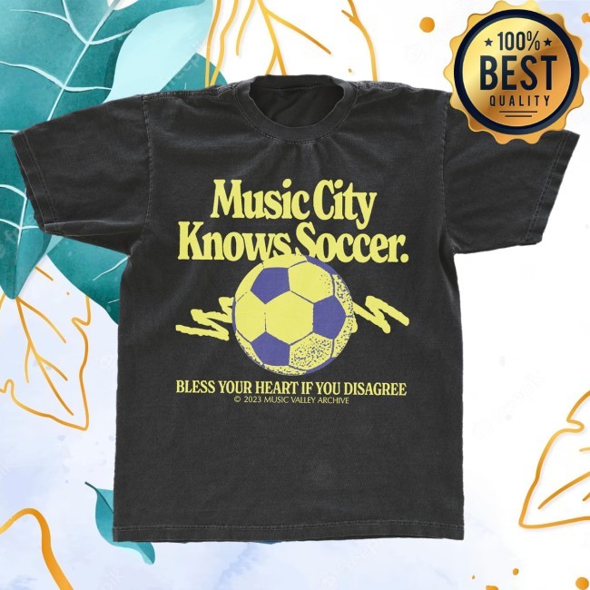 Music Valley Archive Music City Knows Soccer Shirt