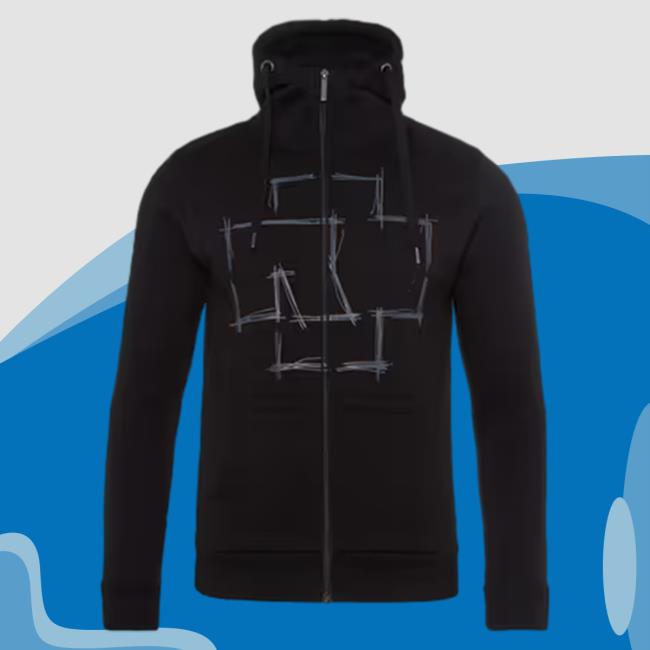 Official Im Namen Des Herren Rammstein Zip Up Hooded Sweatshirt