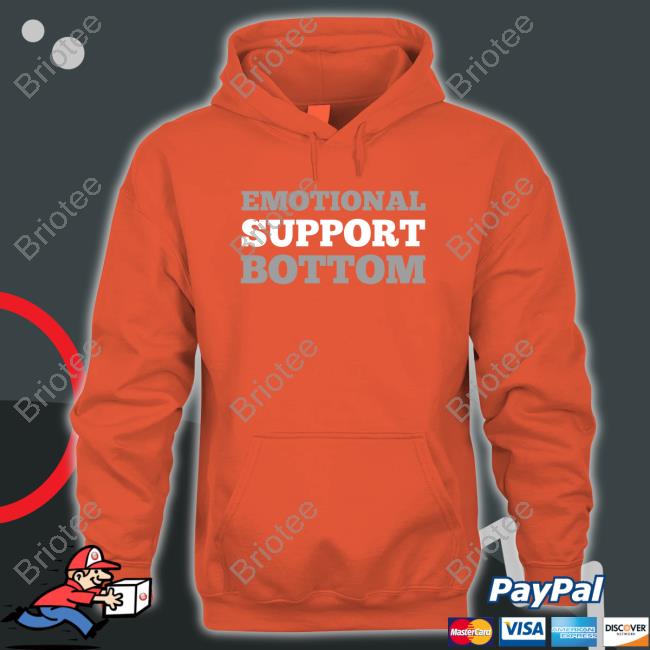 Wicked-Naughty Merch Official Emotional Support Bottom Hoodie