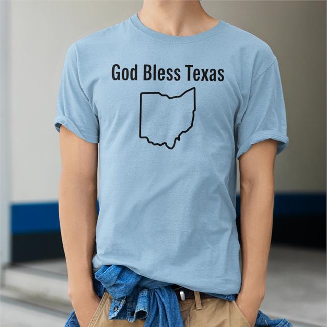 God Bless Texas Ohio Tee