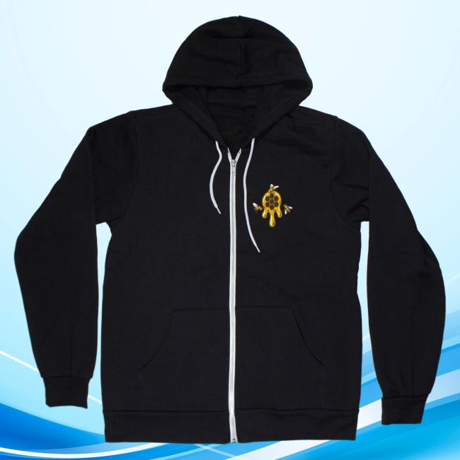 Slinger Apparel Store Shop Honey Girl Zip Up Pull Over Hoodie Black Emerald Girl Pyroscopic