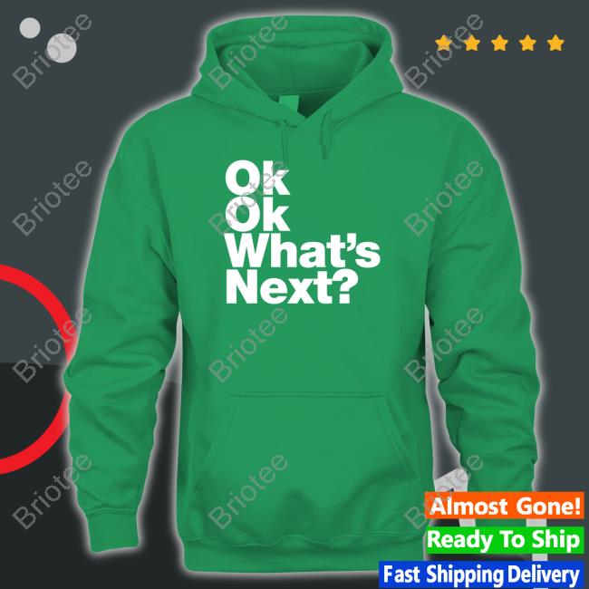 Ian Weinberger Wearing Ok Ok What's Next Shirt