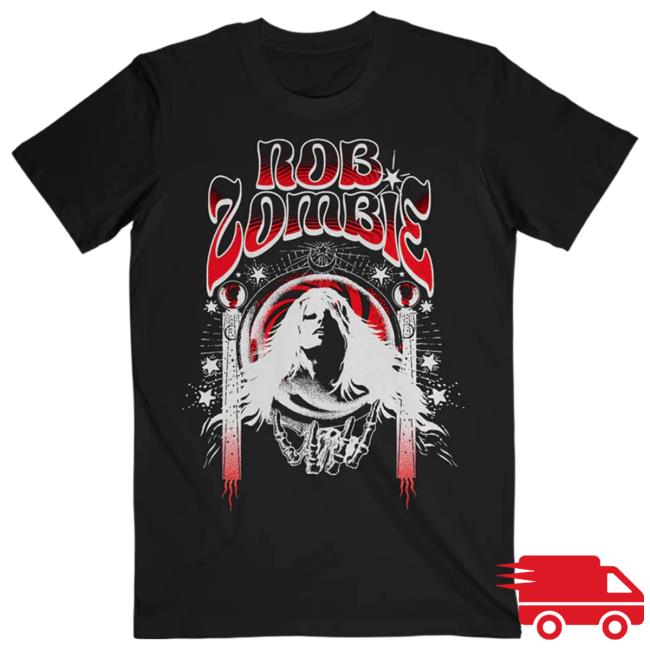 Official Rob Zombie Merch Shop Sheri Crystal Ball Shirt