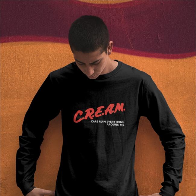 Cream Cars Ruin Everything Around Me T Shirt Chloe Naylor