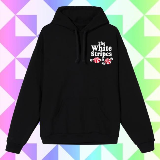 Official The White Stripes Merch Store The White Stripes Peppermint Hood