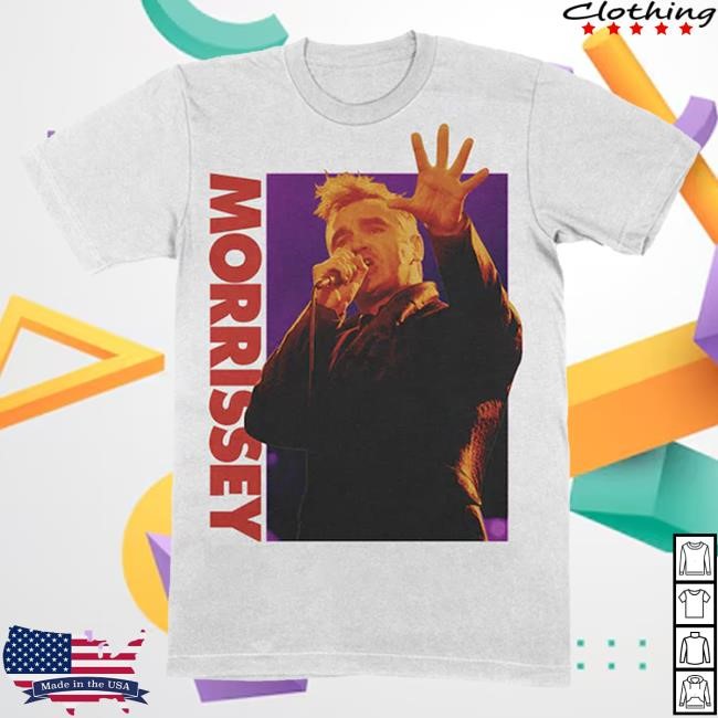 Mporium Reach Out Shirt - White Official Morrissey Merch Store Shop