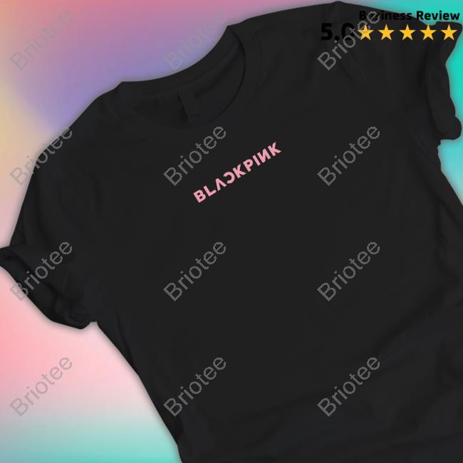Blackpink Gothic Names Circle T-Shirt Blackpink Shop