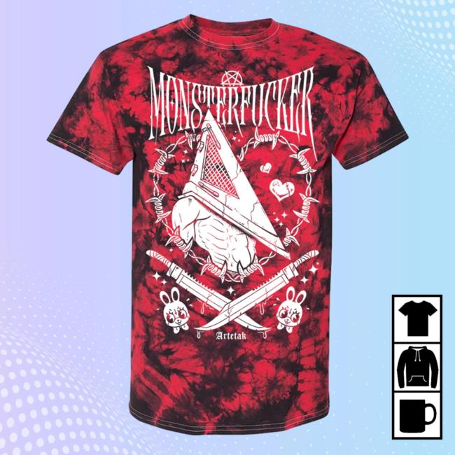 Official Artetak Pyramid Monsterfucker T Shirts
