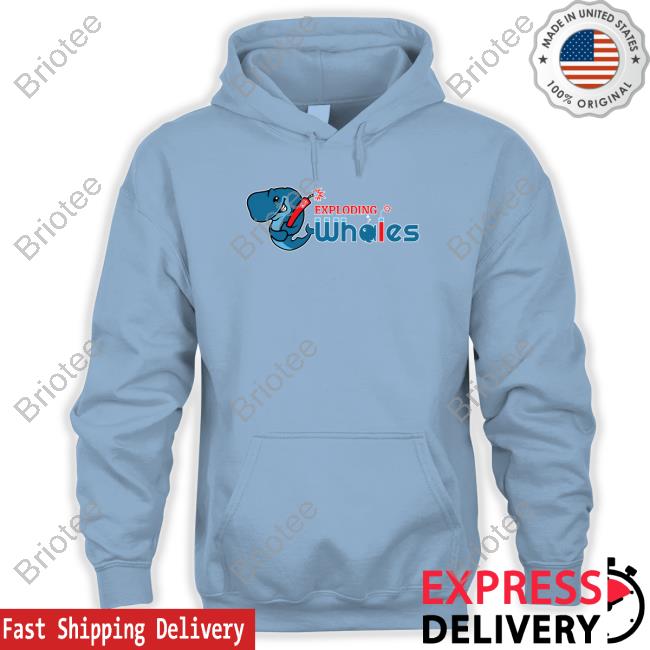 Eugene Emeralds Merch Eugene Emeralds Exploding Whales Hoodie