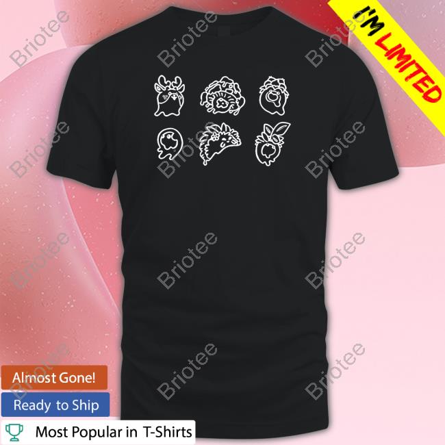 Slimecicle Merch Forest Slime Line Art Tee Shirt
