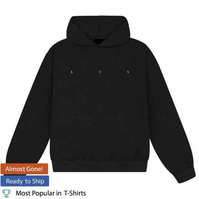 Official Rosalia Merch Store LUX Logo Hooded Sweatshirt