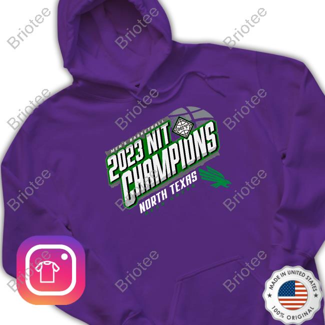 Official Ncaa North Texas Mean Green 2023 NIT Champions Shirts