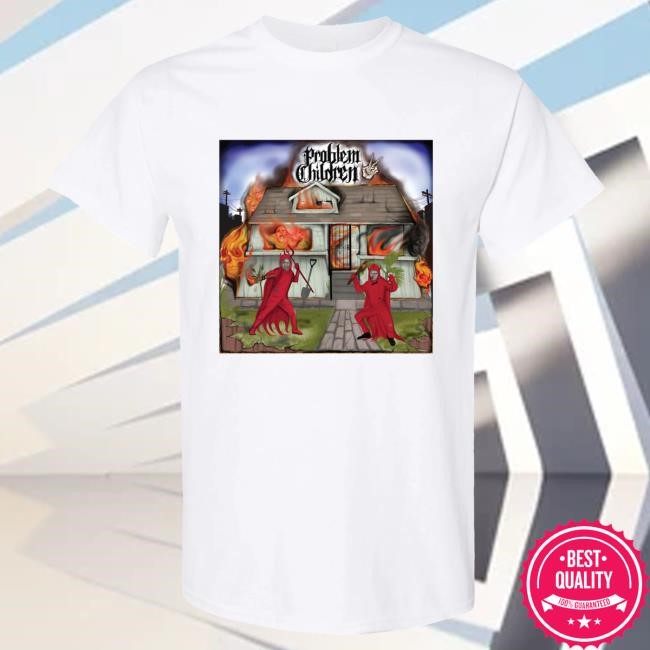 Official Chapter 17 Records Merch Store Shop Ouija Macc Problem Children 2 Airbrush Dopey Top Shirt - White Chapter17Records