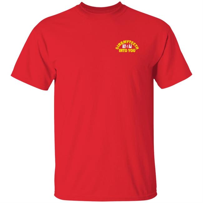 Aly & Aj Sink My Teeth Into You Shirt Aly & Aj Sink My Teeth Into You Shirt
