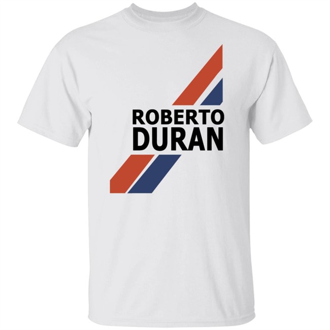 Roberto Duran Retro Shorts White T Shirt