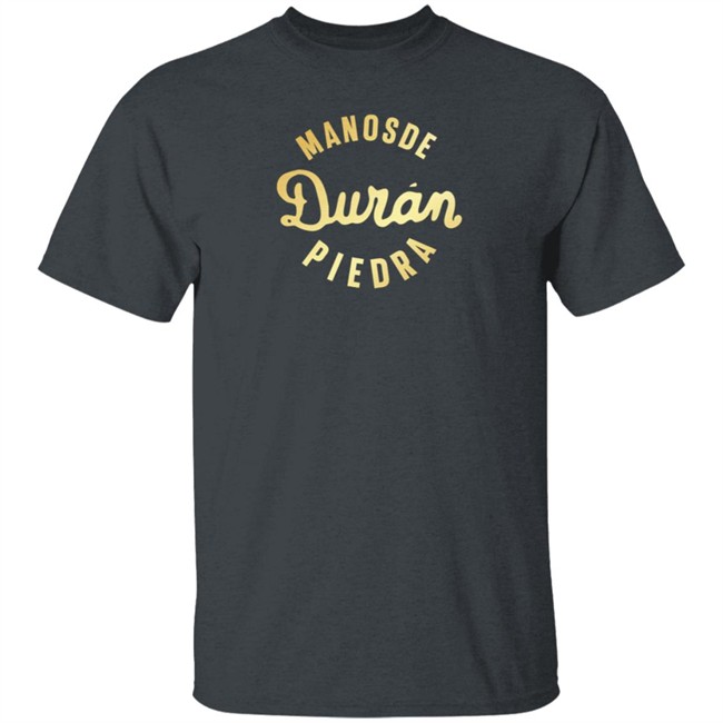 Roberto Duran Text Tee Red Tee Roberto Duran Text Tee Red Tee