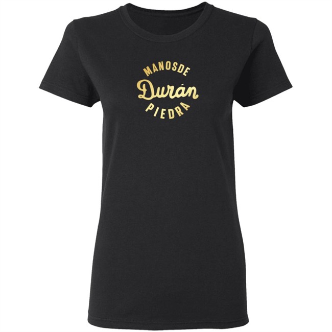 Roberto Duran Text Tee Red Tee Roberto Duran Text Tee Red Tee