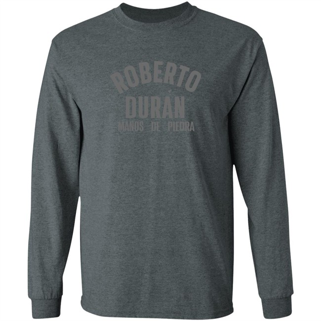 Roberto Duran Manos de Piedra Black T Shirt Roberto Duran Manos de Piedra Black T Shirt