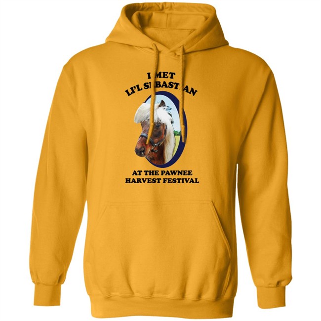 Lil Sebastian Shirt I met Li'l Sebastian At the pawnee harvest festival NBC Parks and Recreation Official I Met Li'l Sebastian - Adult Classic T-Shirt Lil Sebastian Shirt I met Li'l Sebastian At the pawnee harvest festival NBC Parks and Recreation Official I Met Li'l Sebastian - Adult Classic T-Shirt
