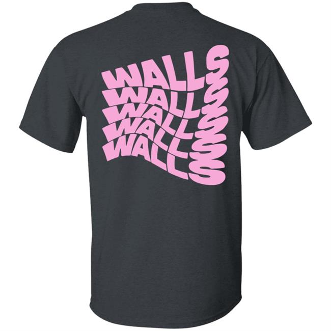 Louis Tomlinson Merch Smiley Walls Pink Print Hoodie Louis Tomlinson Merch Smiley Walls Pink Print Hoodie
