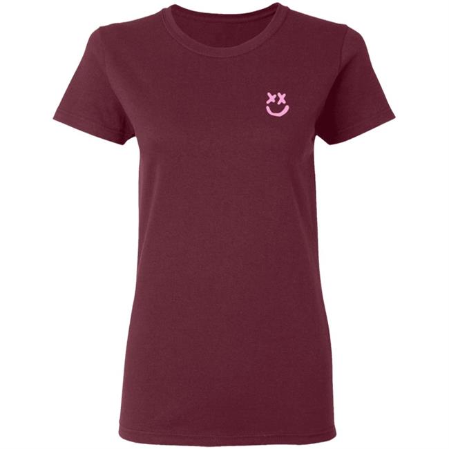 Louis Tomlinson Merch Smiley Walls Pink Print Hoodie Louis Tomlinson Merch Smiley Walls Pink Print Hoodie