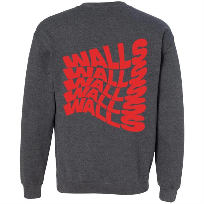 Louis Tomlinson Merch Smiley Walls Flock Print Hoodie Louis Tomlinson Merch Smiley Walls Flock Print Hoodie