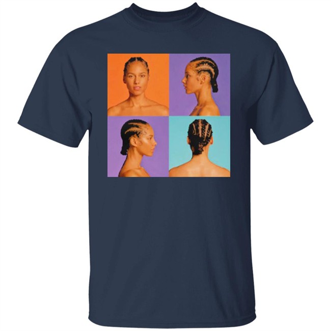 Iteeres-Alicia Keys Hole In Shirt Print shirt clothing plus size black t shirts Iteeres-Alicia Keys Hole In Shirt Print shirt clothing plus size black t shirts