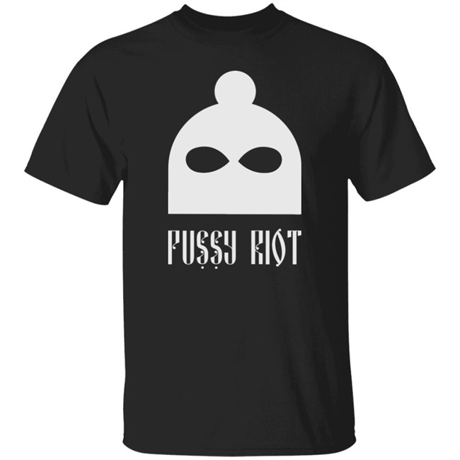 Pussy Riot Logo Shirt Logo Pussy Riot Black T Shirt