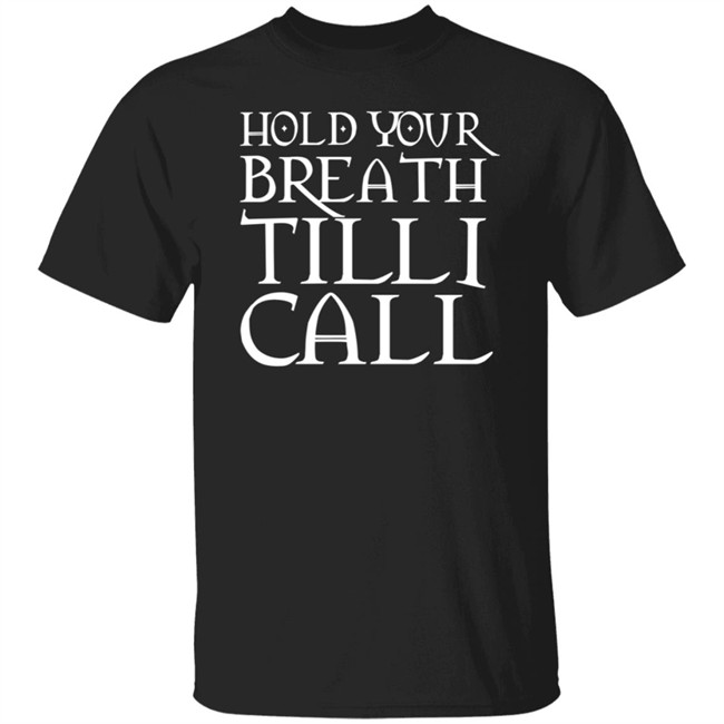 Nightmarfe On Film Street Merch Hold Your Breath Till I Call T Shirt
