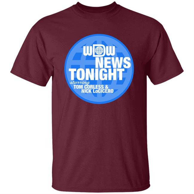 WDW News Tonight T Shirt WDW News Tonight T Shirt