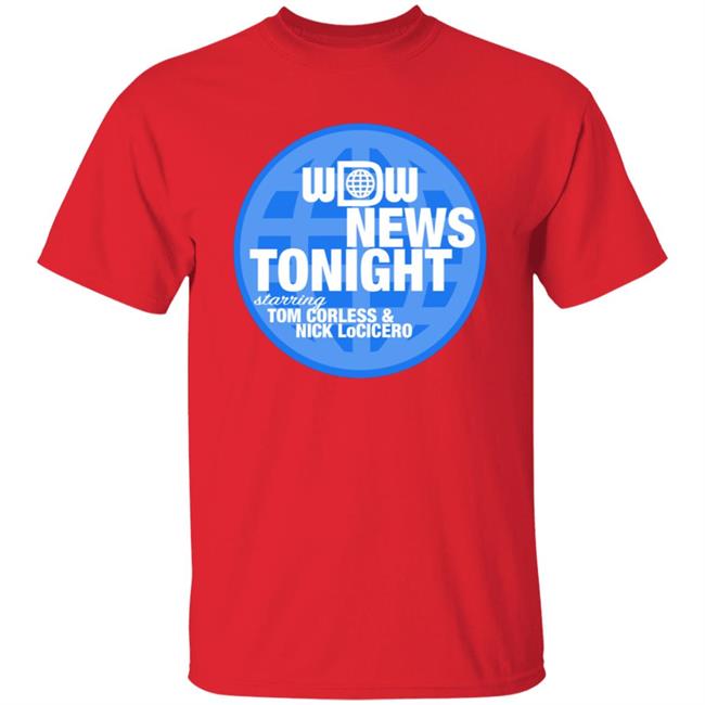 WDW News Tonight T Shirt WDW News Tonight T Shirt