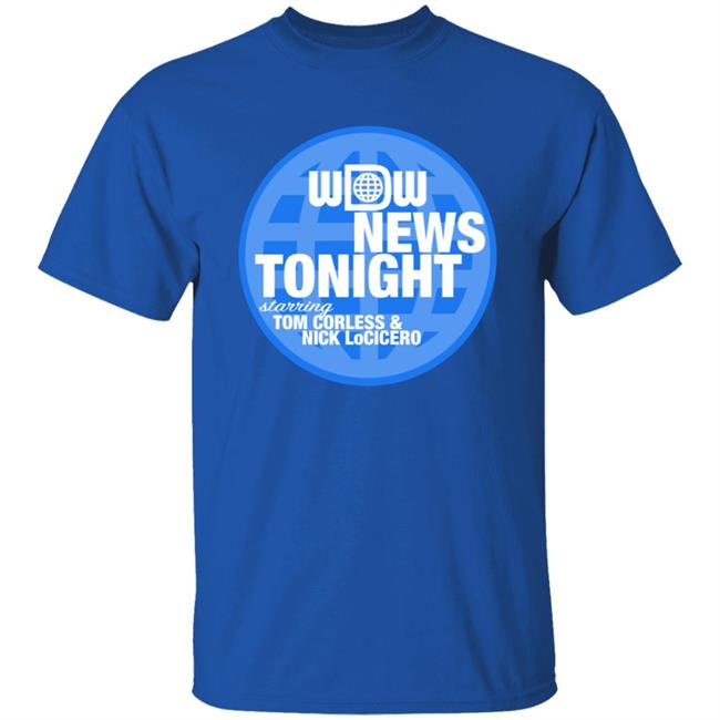 WDW News Tonight T Shirt WDW News Tonight T Shirt