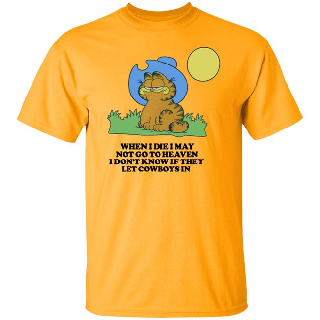 Garfield Cowboy Shirt Garfield Cowboy Shirt